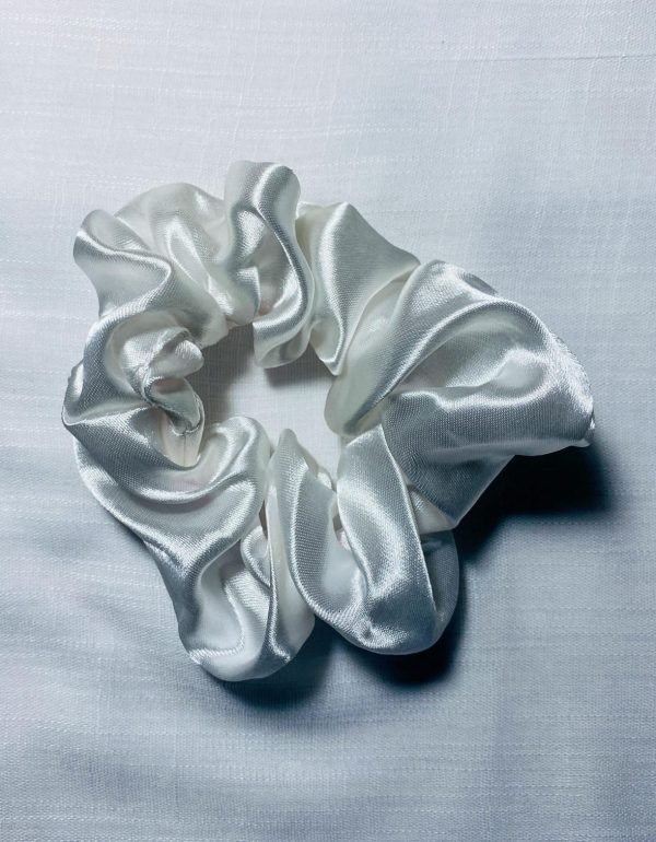 White Scrunchie