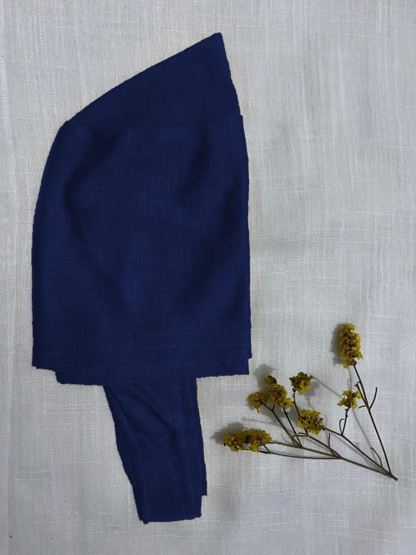 Blue Tie Bonnet