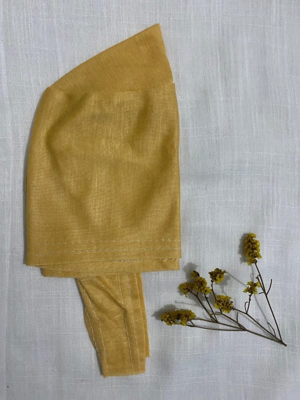 Yellow Tie Bonnet