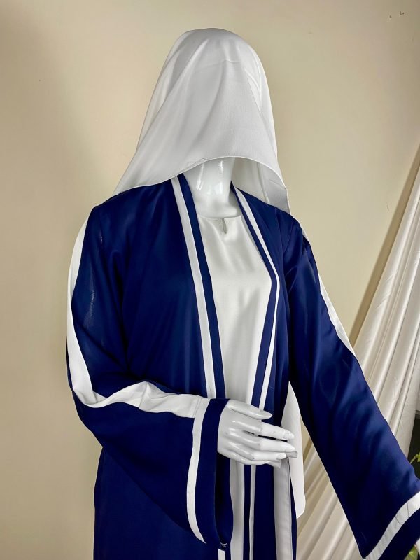 Blue Gown Abaya - Image 3