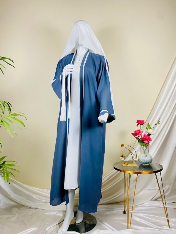 Grey Gown Abaya