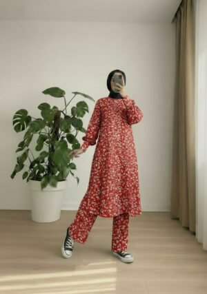 Buy Printed Long Co-ord set Online in Pakistan SALE